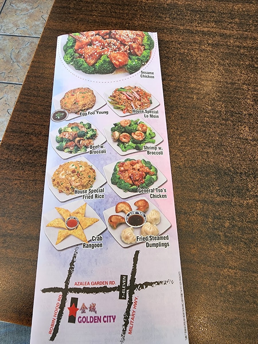 Golden City Chinese Restaurant Menu-1