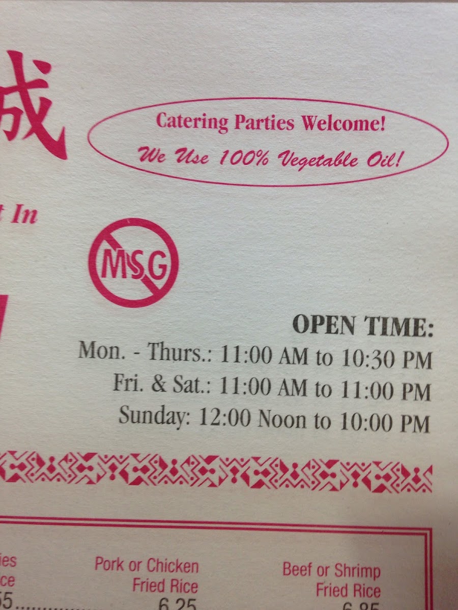 Golden City Chinese Restaurant Menu-4